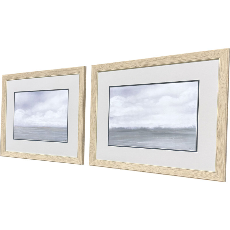 Art encadré «Misty Plain»