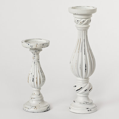 17'' H Plastic / Acrylic Tabletop Candlestick
