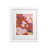 White Wood Framed
