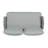 Mariano Steel Loveseat And Table-585968806