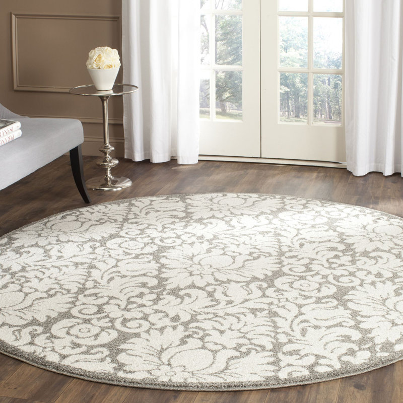 Tapis floral Carman Performance, Rond 7 pi