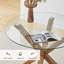Round Glass Top Metal Base Dining Table