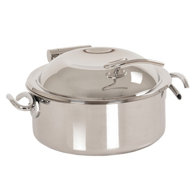 Silver Round Chafing Dish Accessory