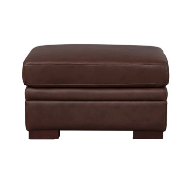 Dillon Leather Ottoman