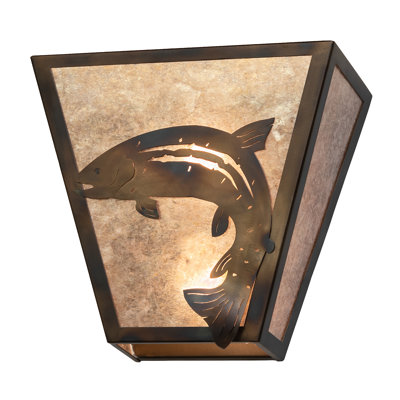 1 - Light Flush Mounted Sconce