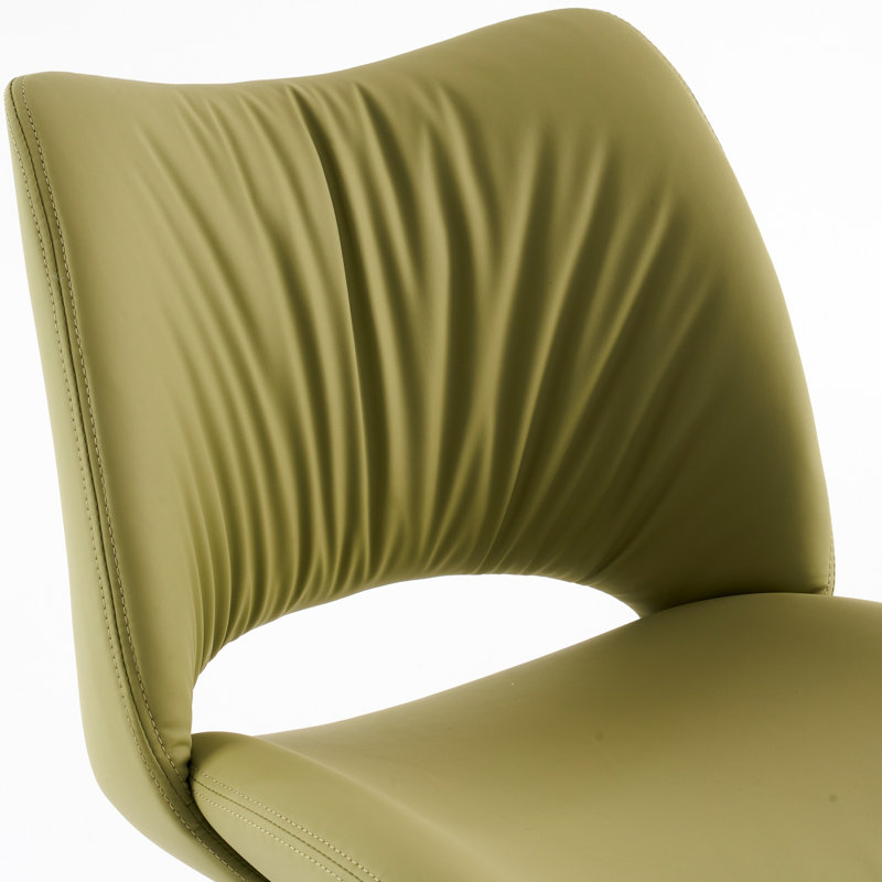 Chaise de bureau Alleyna, Vert avocat