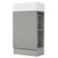 Meuble-lavabo 18,6 po avec lavabo, meuble-lavabo avec tablette à deux niveaux, orienté vers la gauche ou vers la droite-116156371