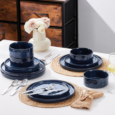 Stoneware Dinnerware - Service for 4
