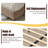 Wooden platform bed with upholstered base-2029263069-2029263066