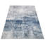 Lux Abstract Ultra soft Stain Guarded Blue/Grey Area Rug-1914034583