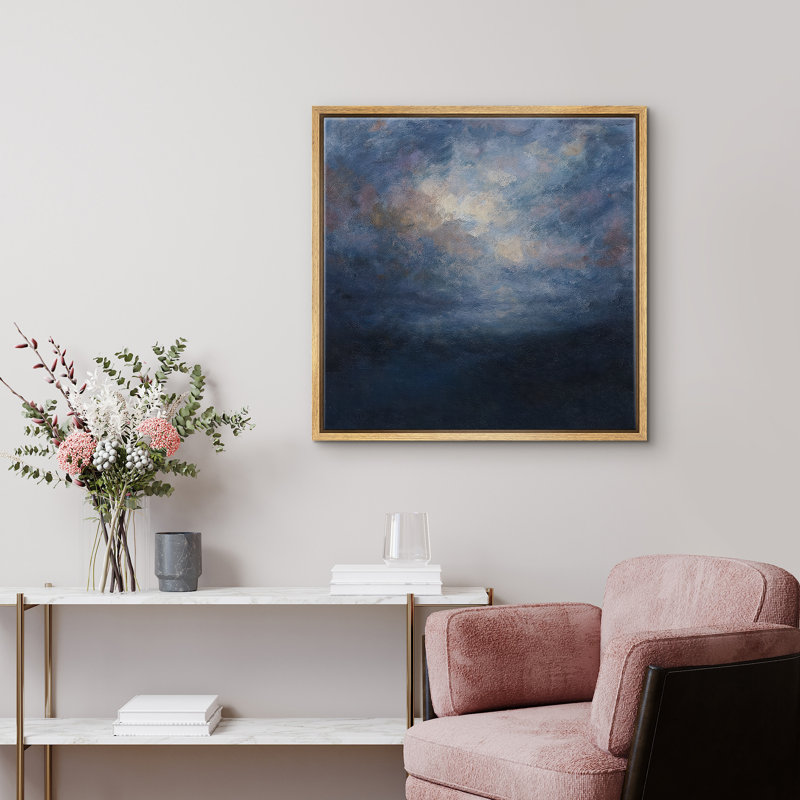 Abstrait, reproduction d'art sur toile encadrée, décoration murale pour chambre à coucher, Naturel, H 24 po x l 24 po