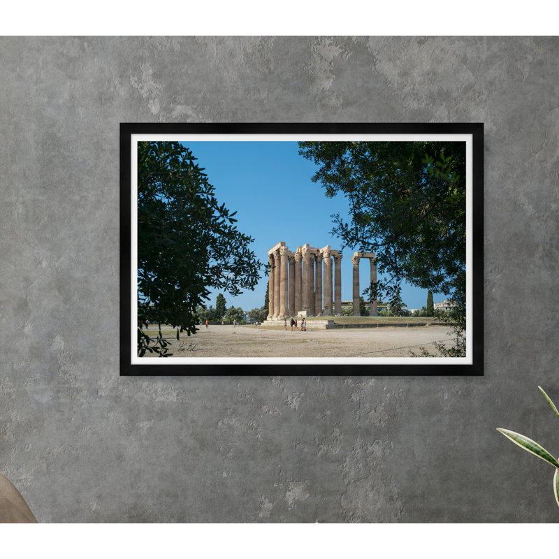 Jupiter Framed By Olive Trees Print