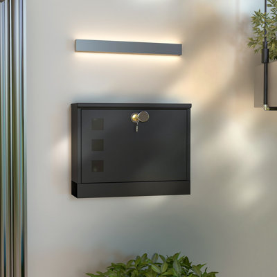 Naszir Steel Wall Mounted Post Box