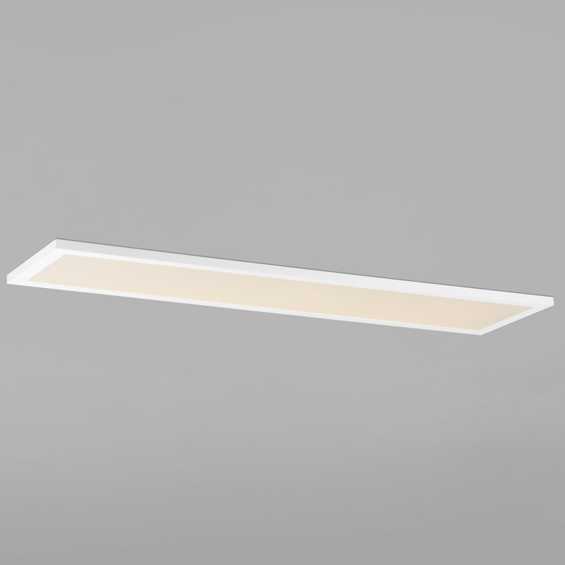 Plafonnier encastré 1 lumière Cracraft, Blanc