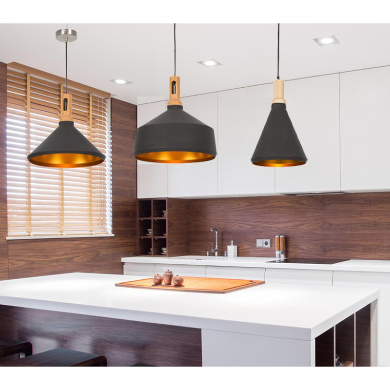 Mayers 1 - Light Chrome Cone Pendant