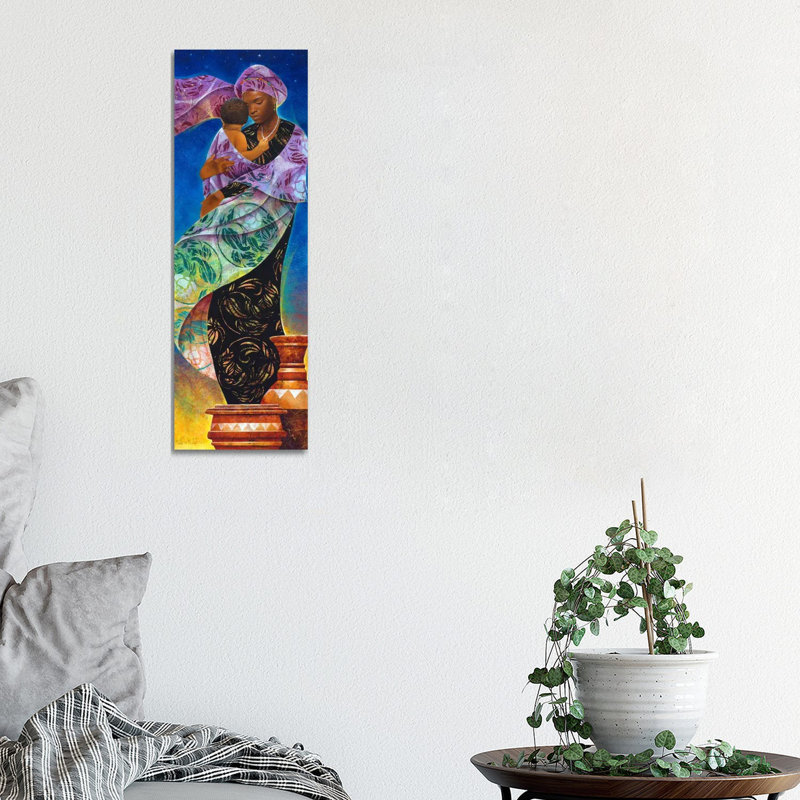 UsikuNight - Wrapped Canvas Panoramic Print, 30.48 cm H x 91.44 cm W x 3.175 cm D