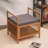 Azimut Solid Wood Storage Bench