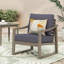 CHAISE CLUB SAMWELL élégante pour le salon, le patio et la maison