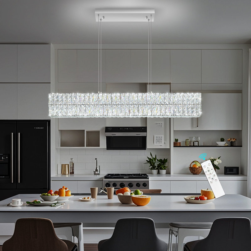 Lustre en cristal Glam, Argent argent