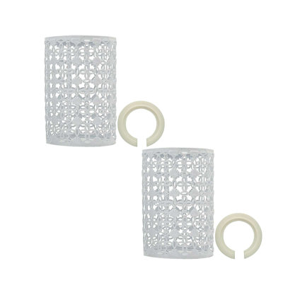 Hallberg Metal Drum Lamp Shade ( Screw On )