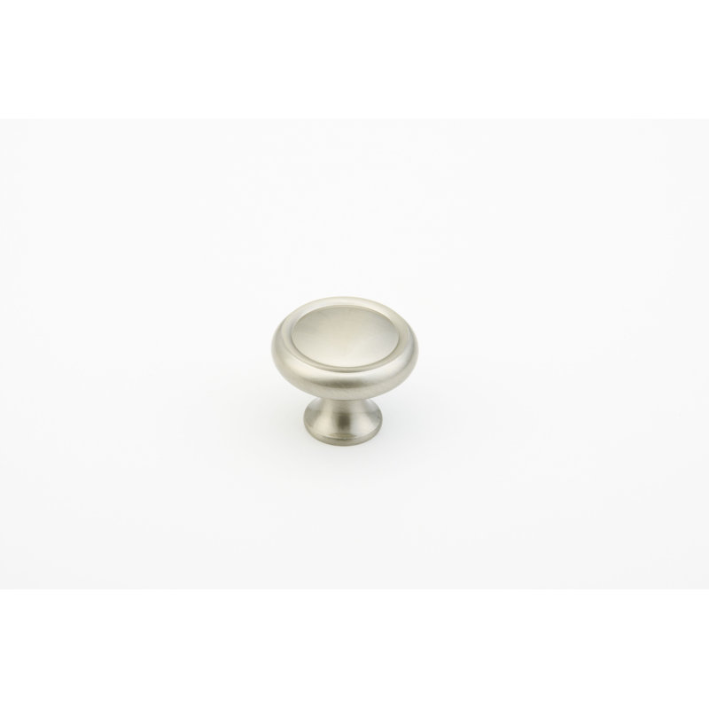Country Mushroom Knob, Satin Nickel