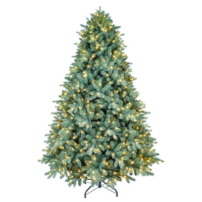 Pre-Lit Spruce Christmas Tree