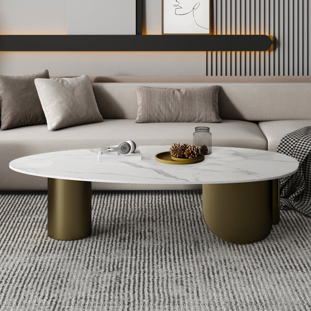 Everly Quinn Light luxury simple modern coffee table | Wayfair