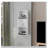 White Wall Cabinet with One Door-1500433276