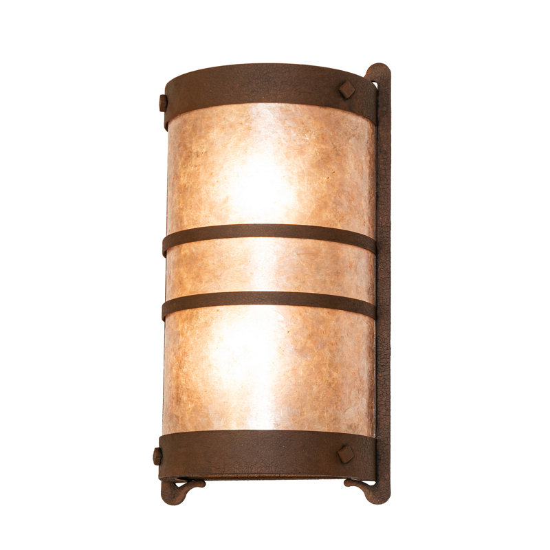2 - Light Flush Mounted Sconce