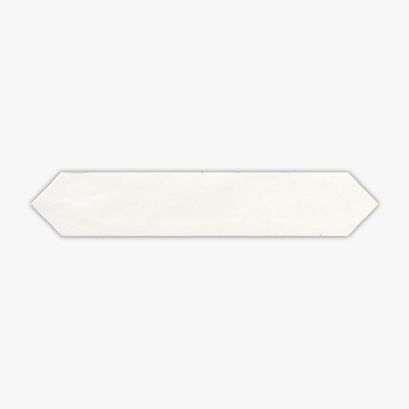 Serenity White Matte 2x10 Ceramic Wall Tile, White