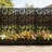 70.87" H × 46.06" W Leaf Pattern Privacy Screen with Planter Box, Metal Freestanding Decorative Fence Planter for Patio Balcony Backyard