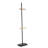 Cole And Grey Metal Tall 2 Hook Coat Rack With Gold Accents