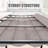 Aluminum Pergola with Canopy-90674428-90673035