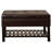 Dillonvale Faux Leather Ottoman