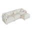 Canapé-lit en chenille moderne avec repose-pieds-1076184504-1076184507