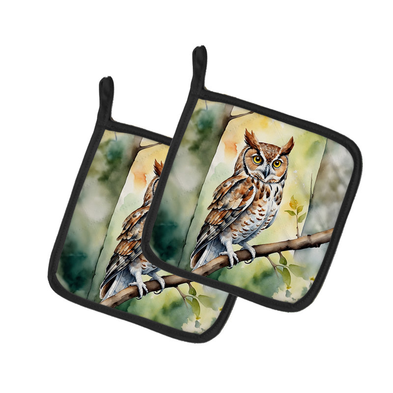 Paire de poignées Eastern Screech Owl