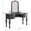 Ensemble de coiffeuse en bois-1802687995