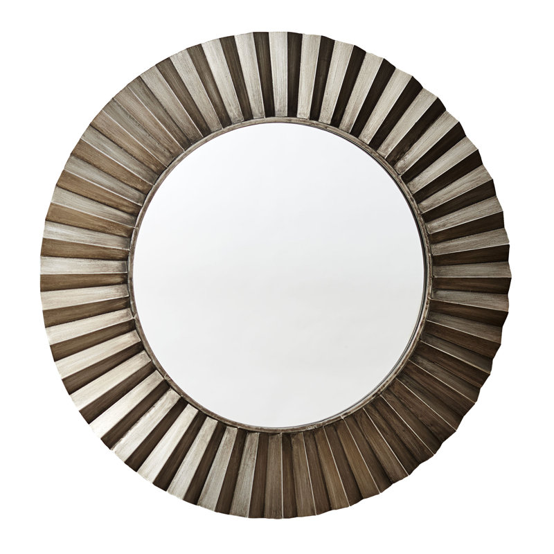 Miroir mural rond