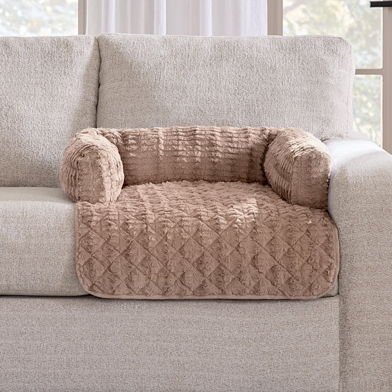 Polyester Slipcover, 7" H x 46" W, Tan