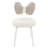 Elegant Butterfly Makeup Vanity Stool With Backrest