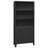 Bookshelf Bookcase with 3 Shelves Decor Cabinet with Display Steel-477102994