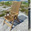 Chaise pliante inclinable zéro gravité Bottorff