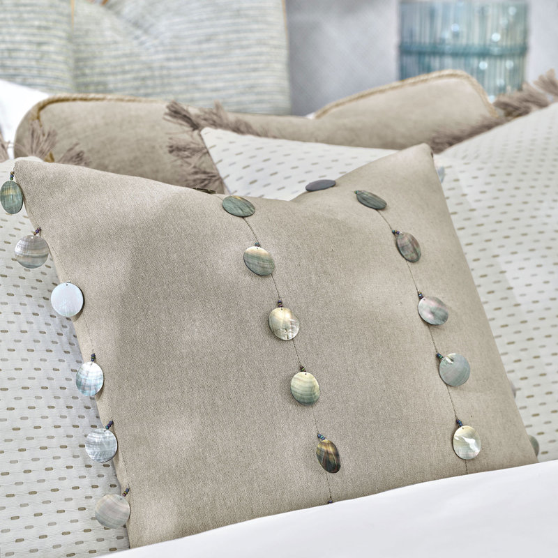 St. Lucia Pillow Cover & Insert, Beige