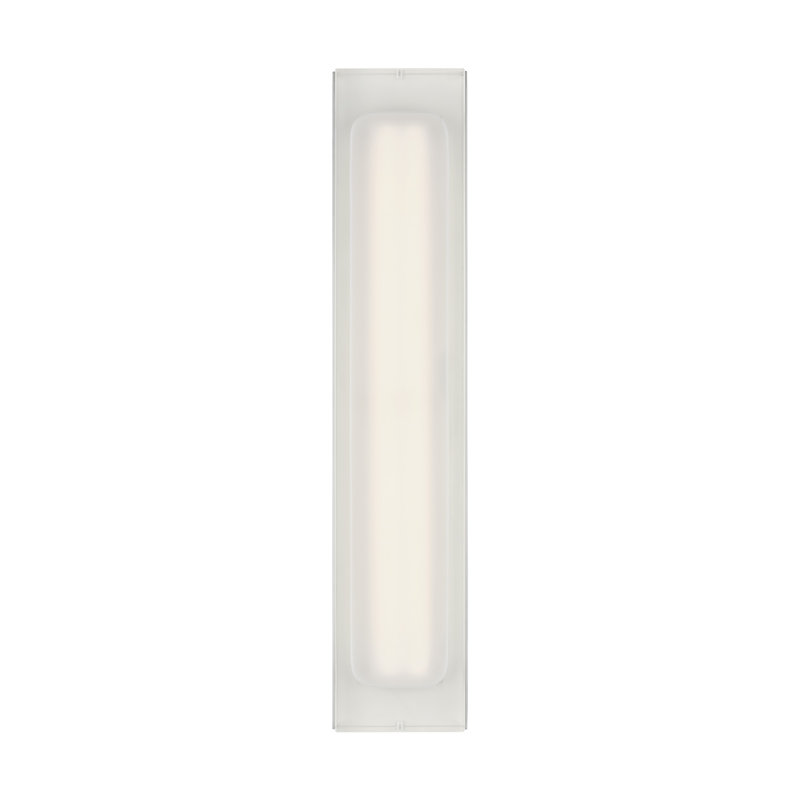 Milley 1 - Light LED Flush Mounted Sconce, Polished Nickel