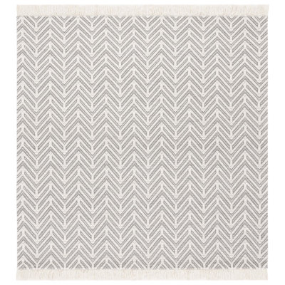 Tapis en laine et coton tissés à la main Welty Natura