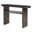 Elegant Minimalist Console Table With Rounded Edges And Sturdy Shelf Design For Entryway, Living Room-2023593220
