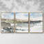 Western Lake Study I - 3 pièces, reproduction sur toile-1473718959-1474841279