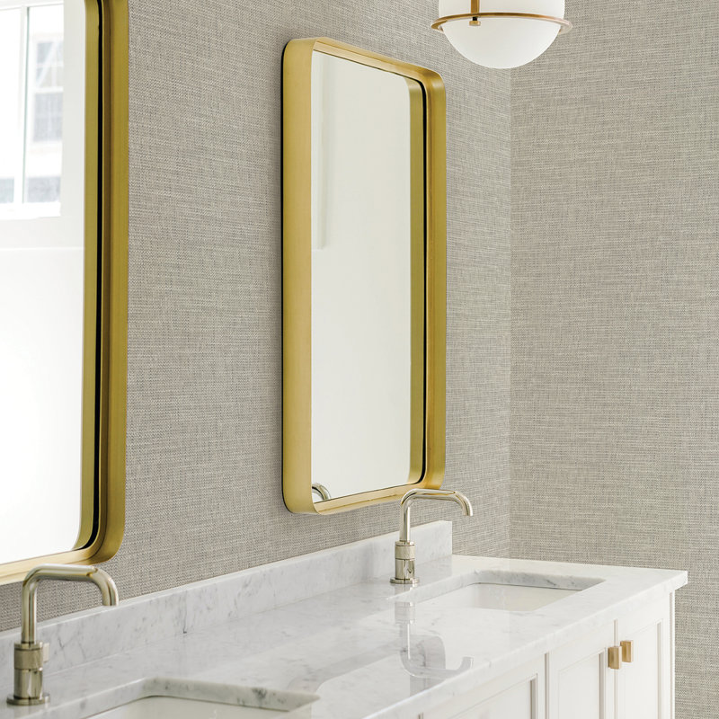 Wood & Shiplap Vinyl Wallpaper Roll, Beige
