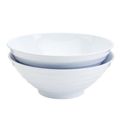 INFUSE 2-Piece Melamine Nesting Ramen Bowl Set
