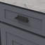 Poignée Bijou Ember Collection - Poignée d'armoire de 3 po centre à centre noir mat - Quincaillerie contemporaine pour tiroirs et armoires-109470531-107440017